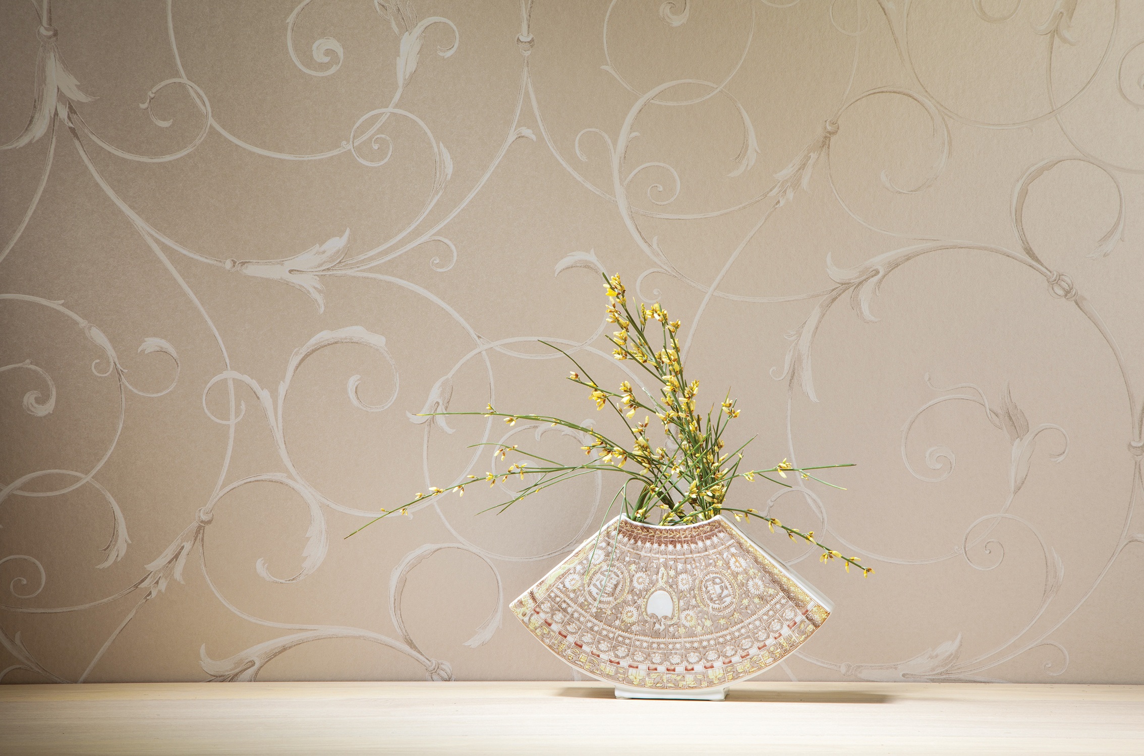 Обои Milassa Swan SW4 002/1 10,05×1 фото в интерьере